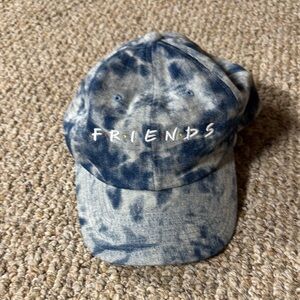 Mitchell & Ness Blue Tie-Dye Friends Cap